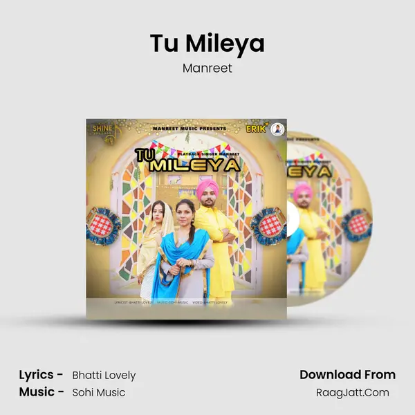 Tu Mileya MP3 Song by Manreet Cover