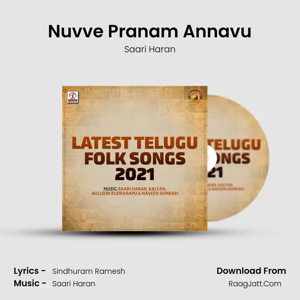 Nuvve Pranam Annavu MP3 Song by Saari Haran Cover