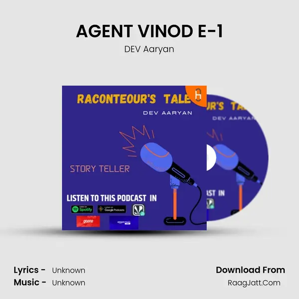 AGENT VINOD E-1 MP3 Song by DEV Aaryan Cover