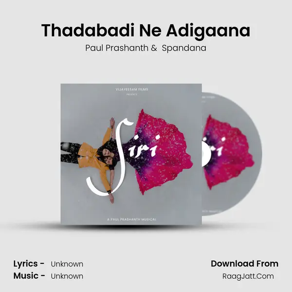 Thadabadi Ne Adigaana MP3 Song by Paul Prashanth Cover