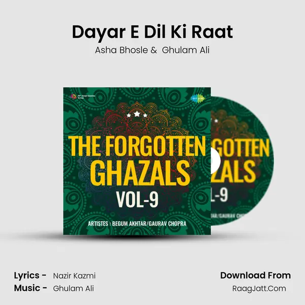 Dayar E Dil Ki Raat MP3 Song by Asha Bhosle Cover