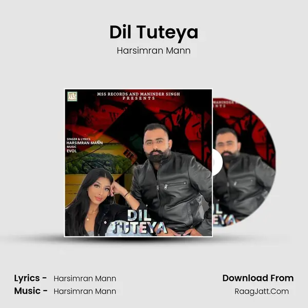 Dil Tuteya MP3 Song by Harsimran Mann Cover
