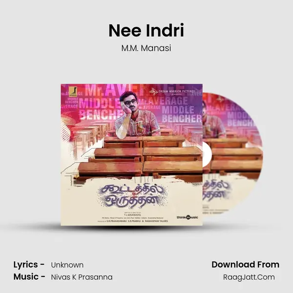 Nee Indri MP3 Song by M.M. Manasi Cover
