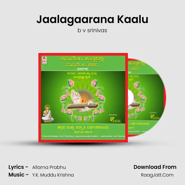 Jaalagaarana Kaalu MP3 Song by b v srinivas Cover