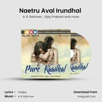 Naetru Aval Irundhal (From "Maryan") Cover