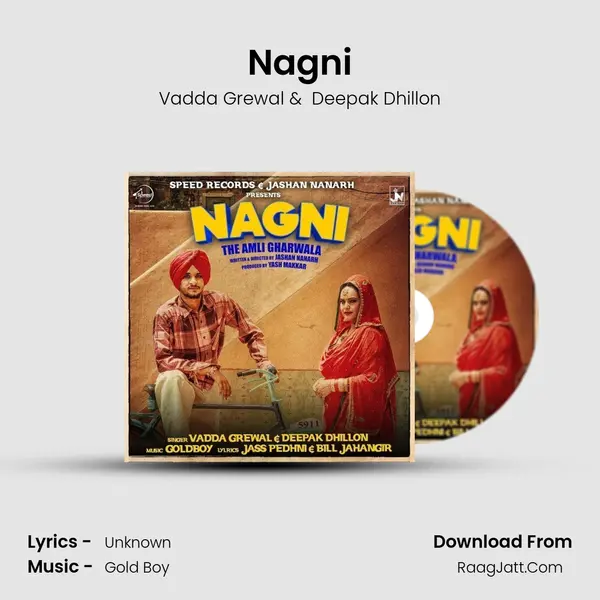 Nagni MP3 Song by Vadda Grewal Cover