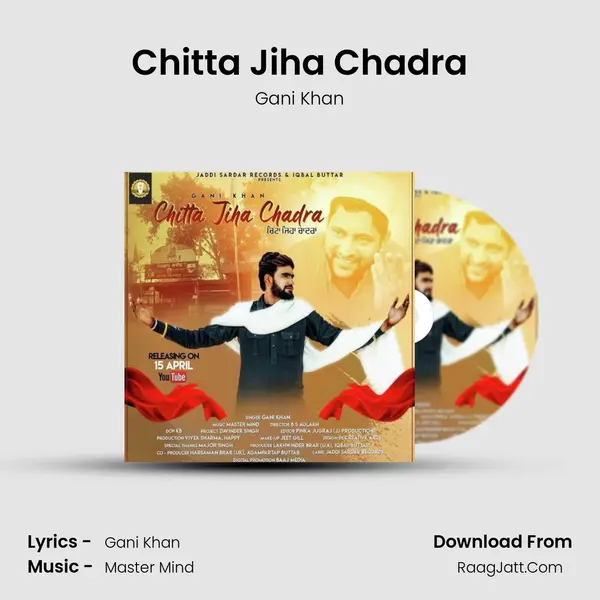 Chitta Jiha Chadra MP3 Song by Gani Khan Cover