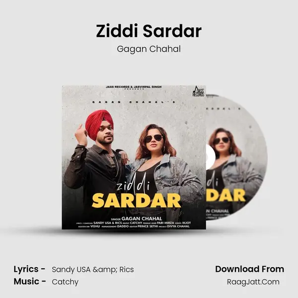 Ziddi Sardar MP3 Song by Gagan Chahal Cover
