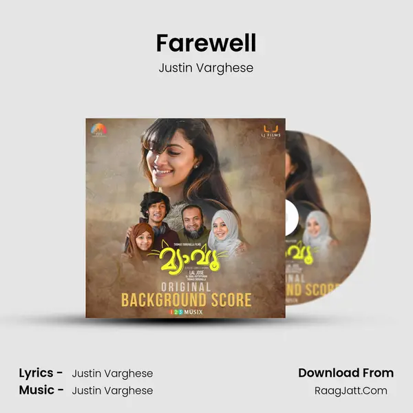 Farewell MP3 Song by Justin Varghese Cover
