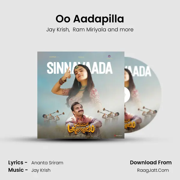 Oo Aadapilla MP3 Song by Jay Krish Cover