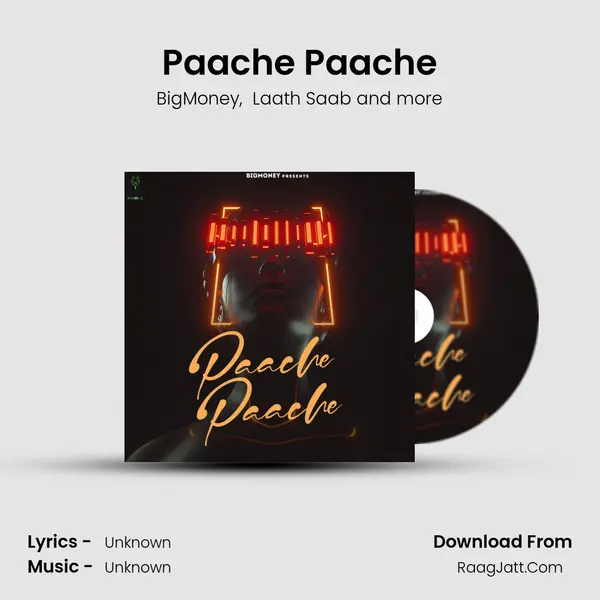 Paache Paache MP3 Song by BigMoney Cover