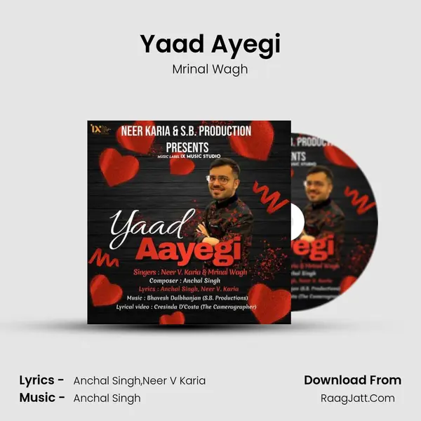 Yaad Ayegi MP3 Song by Mrinal Wagh Cover