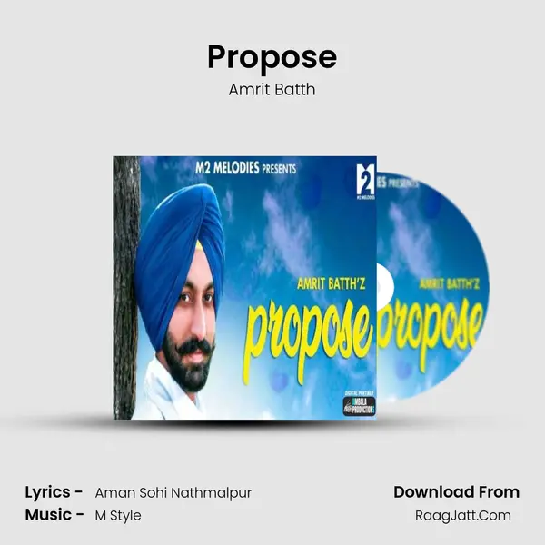 Propose MP3 Song by Amrit Batth Cover