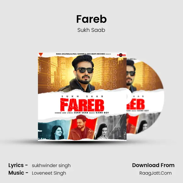 Fareb MP3 Song by Sukh Saab Cover