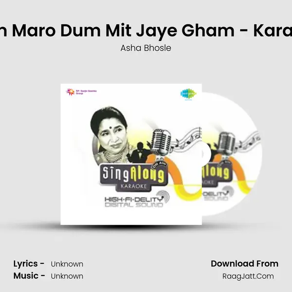Dum Maro Dum Mit Jaye Gham - Karaoke MP3 Song by Asha Bhosle Cover