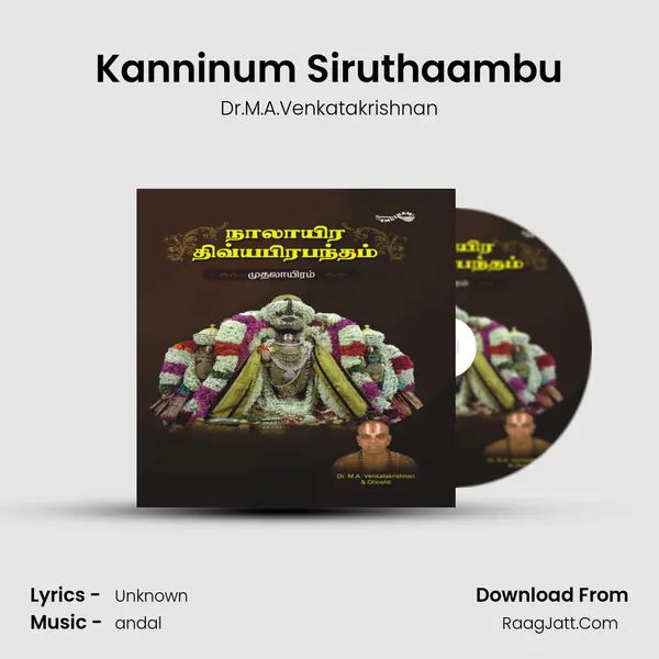 Kanninum Siruthaambu MP3 Song by Dr.M.A.Venkatakrishnan Cover