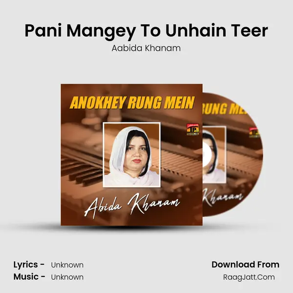 Pani Mangey To Unhain Teer MP3 Song by Aabida Khanam Cover