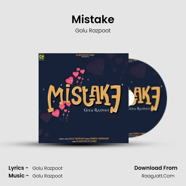 Mistake MP3 Song by Golu Razpoot Cover