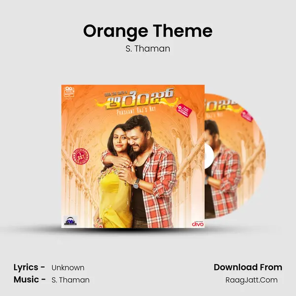 Orange Theme MP3 Song by S. Thaman Cover