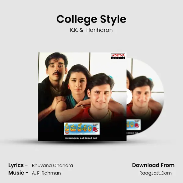 College Style MP3 Song by K.K. Cover