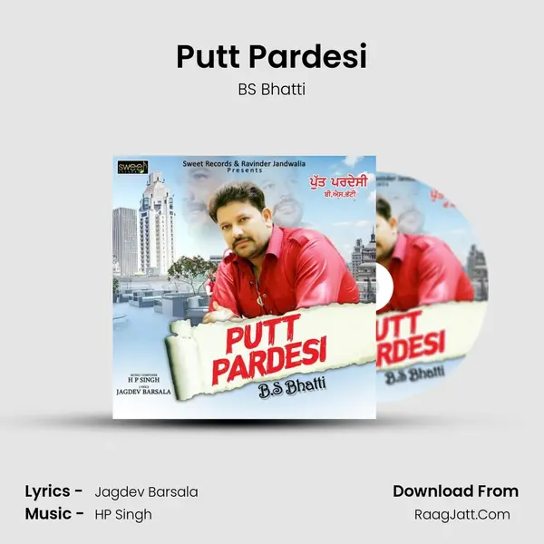 Putt Pardesi MP3 Song by BS Bhatti Cover