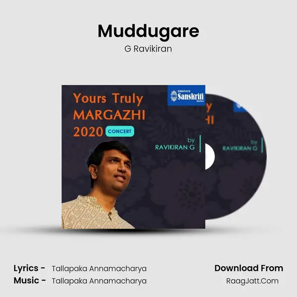 Muddugare MP3 Song by G Ravikiran Cover