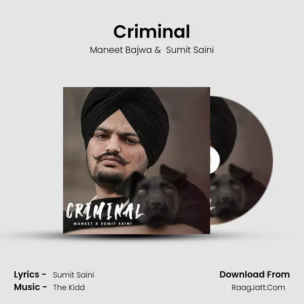 Criminal MP3 Song by Maneet Bajwa Cover