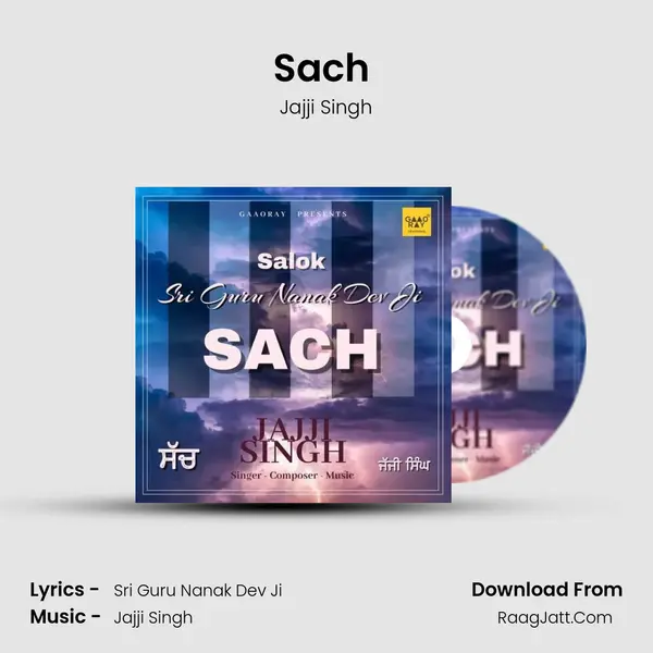 Sach (Salok Sri Guru Nanak Dev Ji) MP3 Song by Jajji Singh Cover