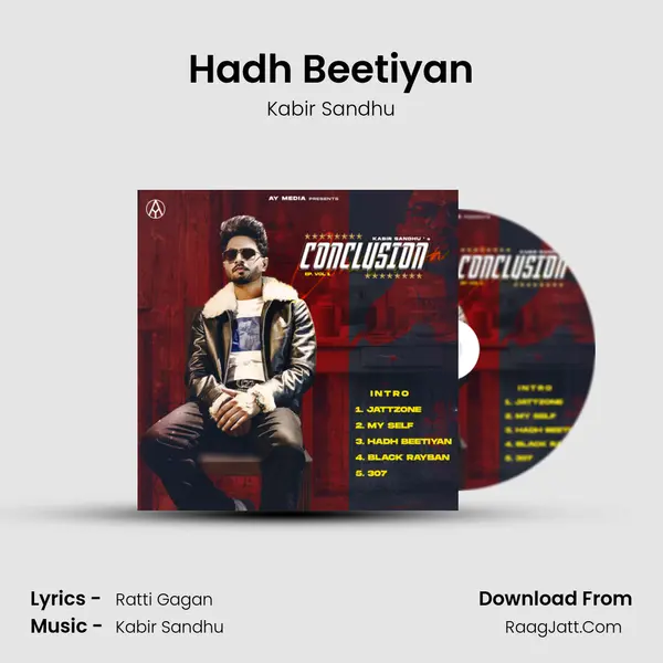 Hadh Beetiyan MP3 Song by Kabir Sandhu Cover