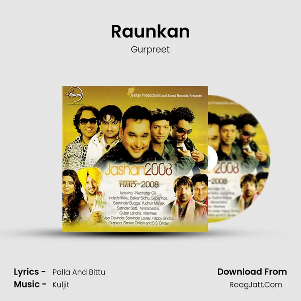 Raunkan MP3 Song by Gurpreet Cover