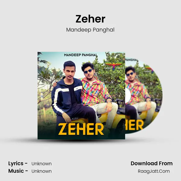 Zeher MP3 Song by Mandeep Panghal Cover