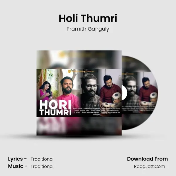 Holi Thumri MP3 Song by Pramith Ganguly Cover