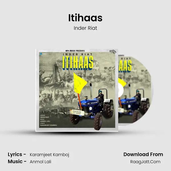 Itihaas MP3 Song by Inder Riat Cover