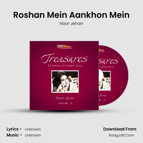 Roshan Mein Aankhon Mein MP3 Song by Noor Jehan Cover
