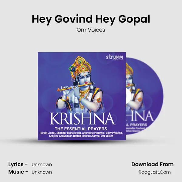 Hey Govind Hey Gopal MP3 Song by Om Voices Cover