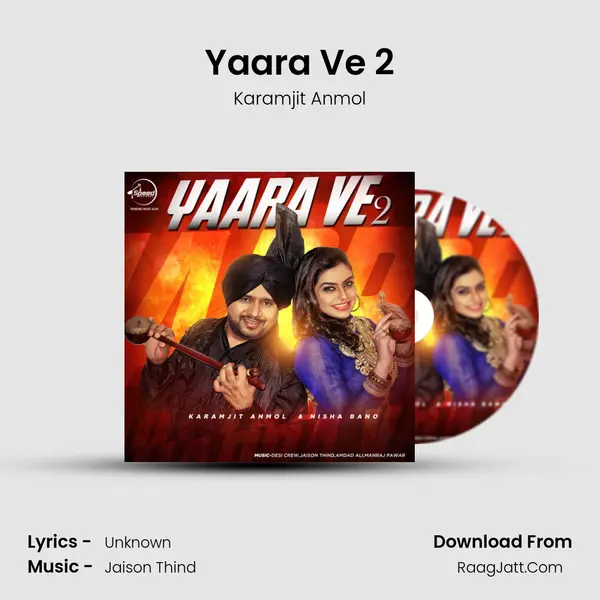 Yaara Ve 2 MP3 Song by Karamjit Anmol Cover