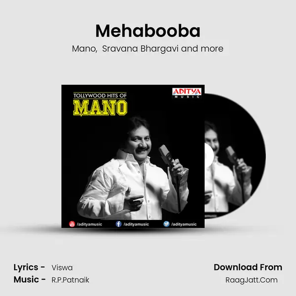 Mehabooba MP3 Song by Mano Cover