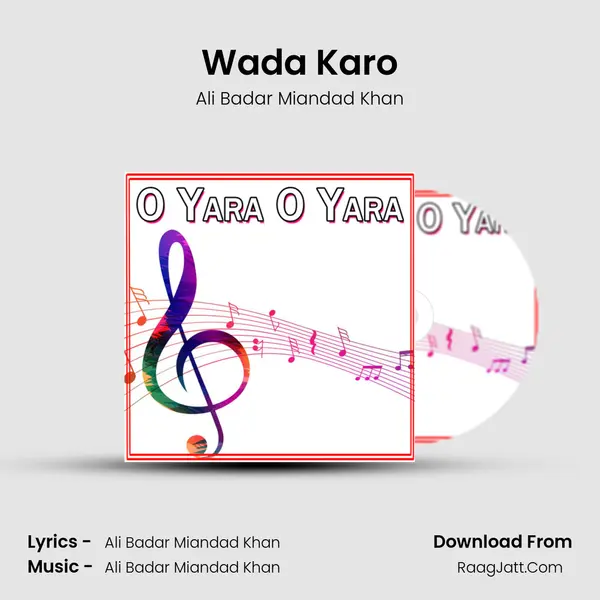 Wada Karo MP3 Song by Ali Badar Miandad Khan Cover