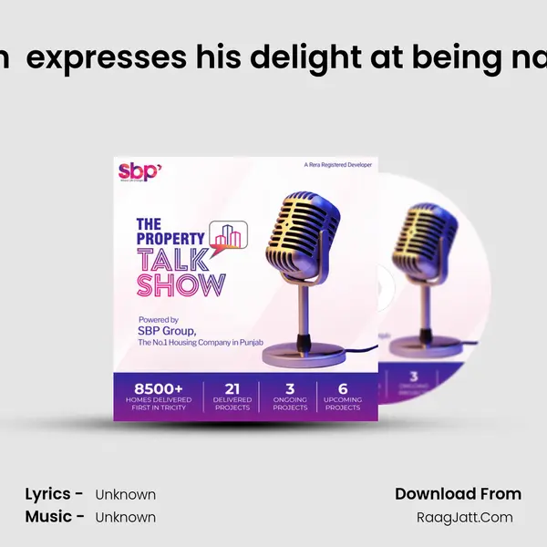 Mr. Lovepreet Singh (AGM Sales) expresses his delight at being named Baron O MP3 Song by  Cover
