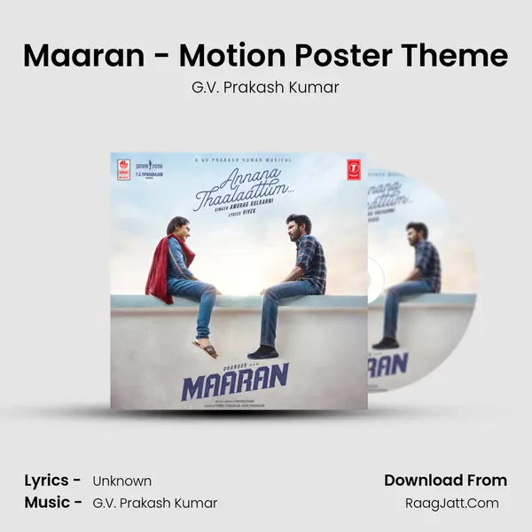 Maaran - Motion Poster Theme MP3 Song by G.V. Prakash Kumar Cover