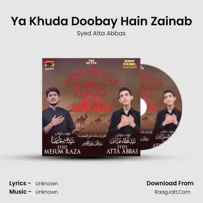 Ya Khuda Doobay Hain Zainab MP3 Song by Syed Atta Abbas Cover