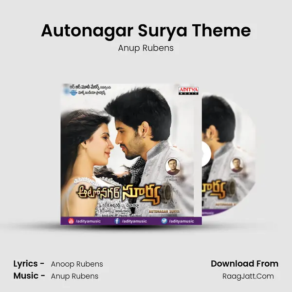 Autonagar Surya Theme MP3 Song by Anup Rubens Cover