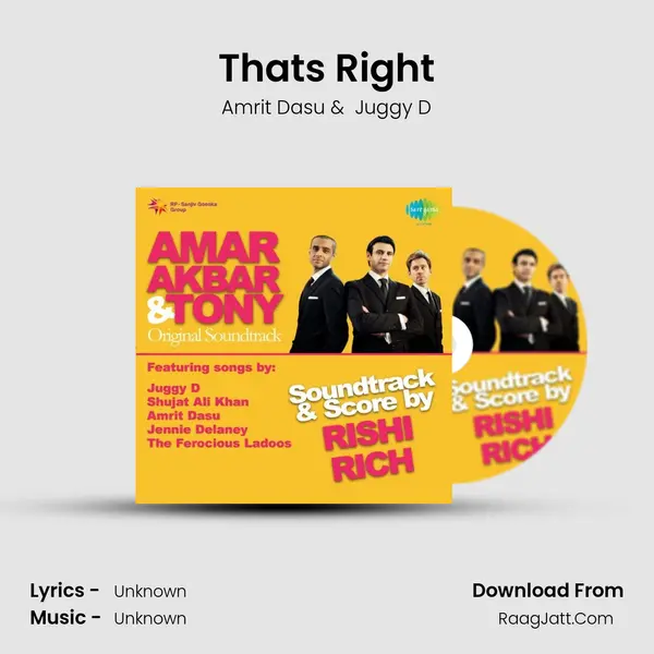 Thats Right MP3 Song by Amrit Dasu Cover