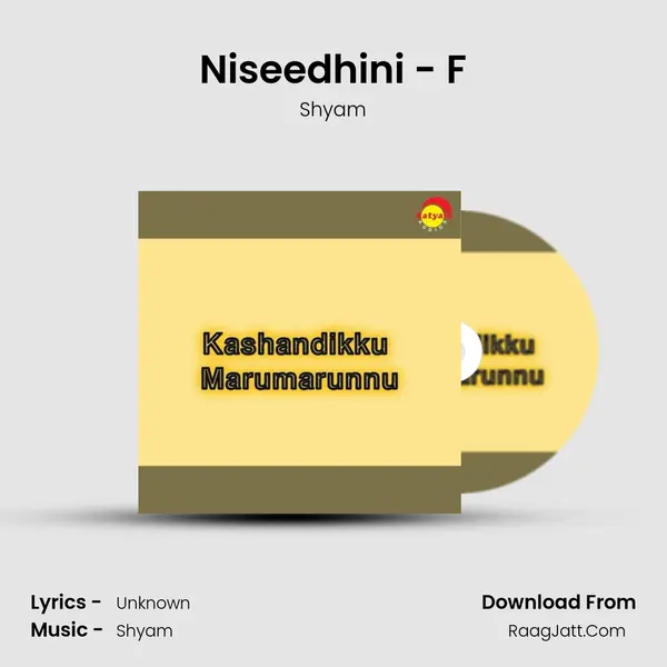 Niseedhini - F MP3 Song by Shyam Cover