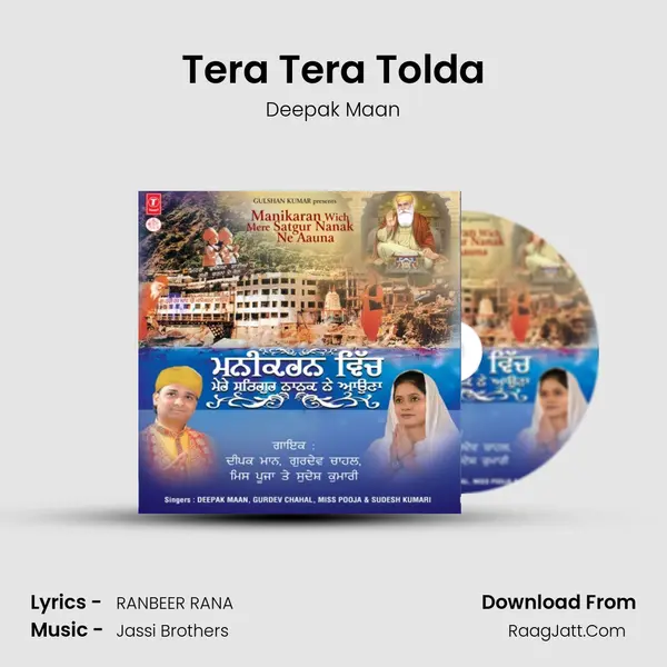Tera Tera Tolda MP3 Song by Deepak Maan Cover