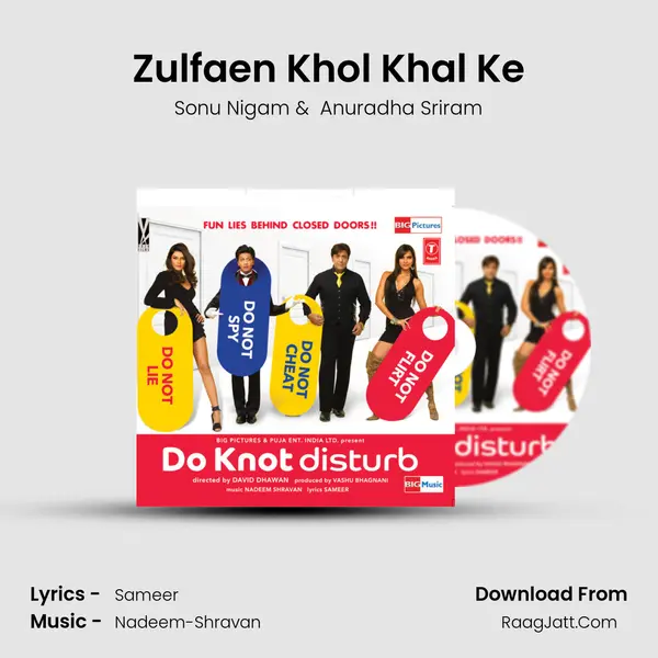 Zulfaen Khol Khal Ke MP3 Song by Sonu Nigam Cover