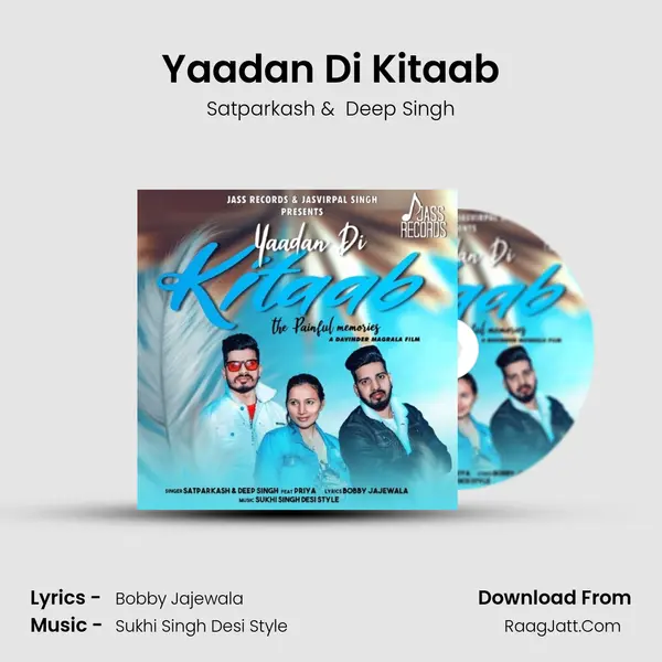 Yaadan Di Kitaab MP3 Song by Satparkash Cover
