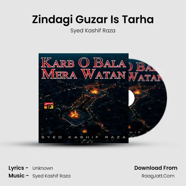 Zindagi Guzar Is Tarha MP3 Song by Syed Kashif Raza Cover
