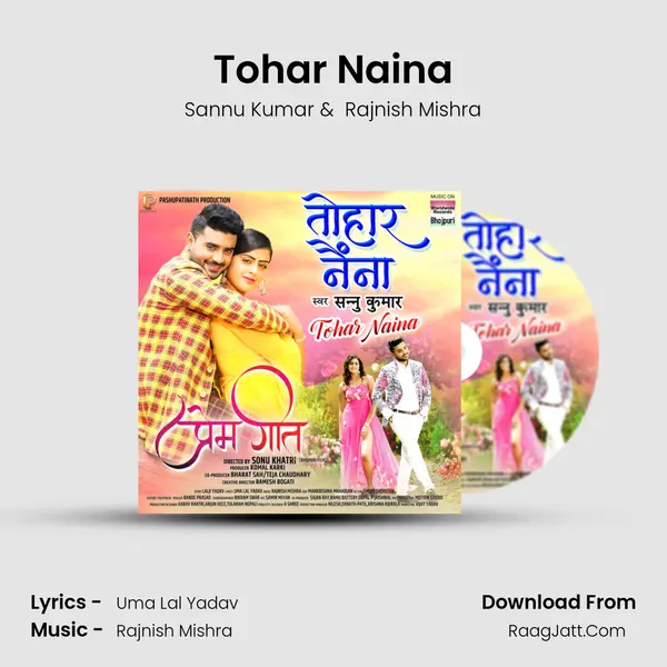 Tohar Naina MP3 Song by Sannu Kumar Cover