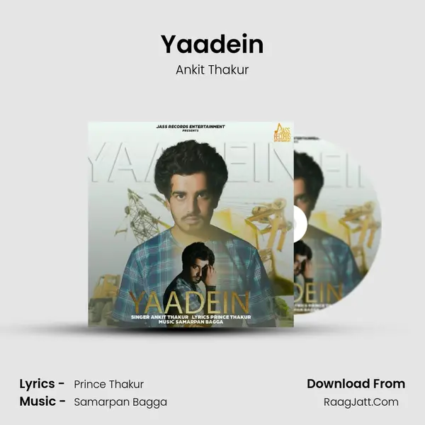 Yaadein MP3 Song by Ankit Thakur Cover